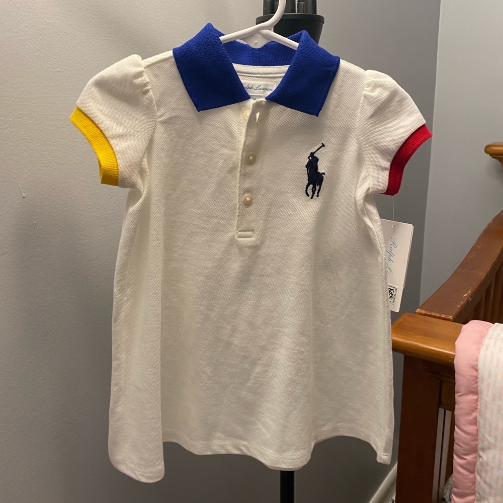 Polo Ralph Lauren Kids Baby Girl's Interlock Cupcake Dress